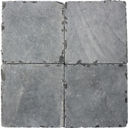 Tumbled vietnamese bluestone (natural stone) top view