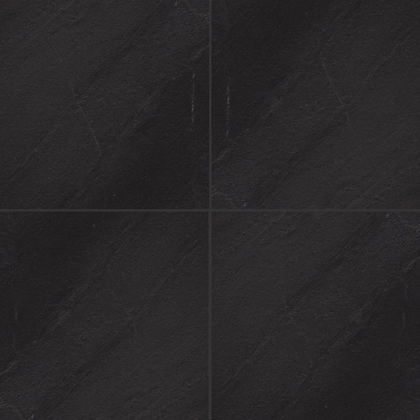 Brushed slate black aosta (top view)